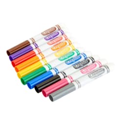 10ct Broad Line Markers, Elementary School Supplies for Kids, Art Classroom Must Haves, Drawing & Coloring Gift, Ages 3+