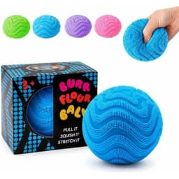 Fuzz Ball Squishy Stress Ball, Soft Fidget Squishy Fuzz Squeeze Ball for Adults,Anxiety Stress Relief Toys, Party Favors Gift for Adults, Fun Christmas Gift, Party Favors Gifts, Prizes for Students