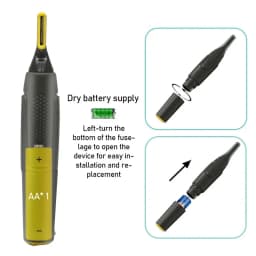 Painless Personal Eyebrow Trimmer, Electric Facial Hair Removal Device for Lips and Body, Men's and Women's Electric Eyebrow Razors