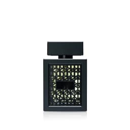 Unisex EDP Perfume Set 100ml 3.4oz Black Square & Pink Cylinder Hollow Cage Bottle Spray Long‑Lasting Oriental Woody Scent Dubai Arabian Luxury Gift Set