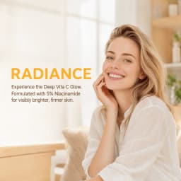 Deep Vitamin C Golden Capsule Face Moisturizer, Helps Smooth Fine-line Appearance, Revitalizes Skin Radiance, Enhances Dull-Looking Skin, Delivers Deep Moisture, Improves Uneven Skin Texture, Korean Daily Skin Care, 1.94 Oz