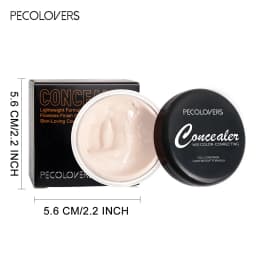 4PCS/SET Full Covery Cream Concealer Kit,Portable,Blendable Color Formula,Even Coating Capacity,Support Free Color Deployment,Multifunctional Concealing Cosmetic Set For Daily Facial And Body Makeup Needs