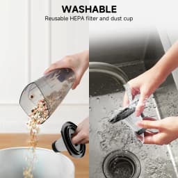 Honki 450W Powerful Wired Vacuum Cleaner Dry Deep‑Cleaning Multi‑function Nozzle Bagless Vacuum for Household Floors Pet Hair