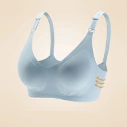 Women's Seamless Bras Ladies Thin Style Jelly Color Soft Bra Wireless Underwear Comfortable Lingerie Deep V Gather