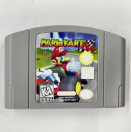 N64 USA NTSC Version 64 Bit Console Video Games Cartridge Super 64 Kart Party1 2 3 Paper Smash Mario. Series Collection Gifts Toys