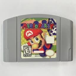 N64 USA NTSC Version 64 Bit Console Video Games Cartridge Super 64 Kart Party1 2 3 Paper Smash Mario. Series Collection Gifts Toys