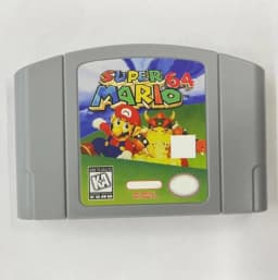 N64 USA NTSC Version 64 Bit Console Video Games Cartridge Super 64 Kart Party1 2 3 Paper Smash Mario. Series Collection Gifts Toys