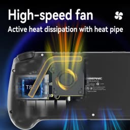 Anbernic RG556 Handheld Games Console 5.48'' AMOLED 1080*1920 Screen Android 5500mAh Hall Joystick Hall Trigger Portable Video Games Player Supports 1080p Display Port Output,AI Assistant,Streaming