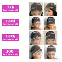 26 46 Inch 200% Density 13x4 13x6 HD Transparent Lace Frontal Wig Body Wave Human Hair Brazilian Pre Plucked 7x6 360 Full Lace Closure Wigs For Women