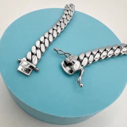 16mm Cuban Link Chain Necklace for Men, Hip Hop Jewelry,Stainless Steel Miami Style Chain, Streetwear Accessory for Daily Wear