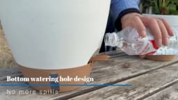 8/10/12 Inch Self Watering Pots for Indoor/Outdoor Plants