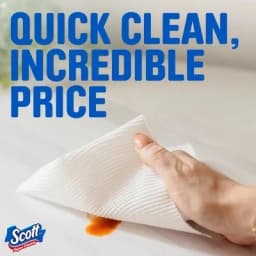 Paper Towels Flexible Sheet Size Options Heavy Duty Cleanup for Daily Life Mess