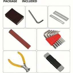 1Set Guitar Repair Maintenance Tool Kit for Acoustic Electric Ukulele Bass Banjo Guitar Parts Guitar Tuner Guitar Accessories