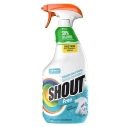 Shout Gentle Fabric & Laundry Stain Remover Spray Fragrance & Dye Free 22 Fl Oz