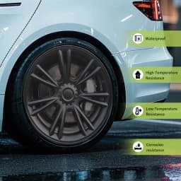 Design For TESLA Model Y 2020-2024 Full Coverage Sporty Wheel Cover 19 Inch Replacement Vehicle Automobile Hubcaps Accessories