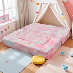 Wider Seating Couch, 3In1 Convertible Play Couch, Convertible Folding Sofa, Modular Play Couch HighDensity Foam For Playroom