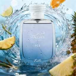 RASASI Hawas Ice for Men Eau De Parfum, 100ml(3.38 Oz), Premium Arabian Fragrance