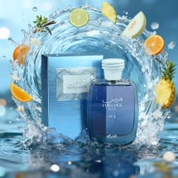RASASI Hawas Ice for Men Eau De Parfum, 100ml(3.38 Oz), Premium Arabian Fragrance