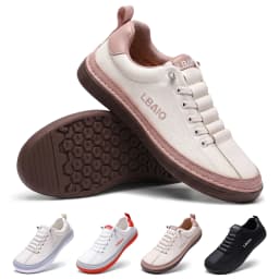 Zero Drop Minimalist Barefoot Running Sneakers - Non-Slip Cushioned Sole, Lightweight Breathable Slip- Low-Top Wide Toe Box Gym Shoes Suitable For Men & Women, All-Day Comfort For Yoga, Walking, Gym, Casual Wear - All, Women Shoes