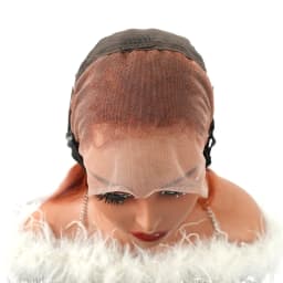 TIMOPOL 13x4 HD Transparent Lace Frontal Human Hair Wig, Vibrant 350 Ginger‑Orange Straight Texture, Pre‑Plucked Hairline with Baby Hair for Women