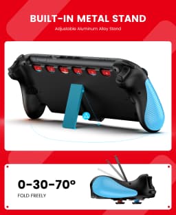 DinoFire JC700 Wired Controller for Switch 2 with Hall Effect Joystick, Back Buttons, 6 Turbo Speeds 6 Game Card Slots