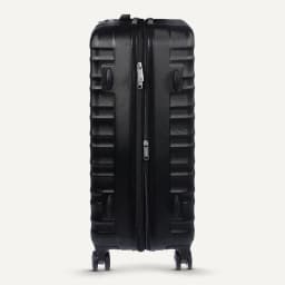 30" Hardshell Large Suitcase with Multi-directional Wheels, Expandable for 15% More Space, Scratch-Resistant Shell, Black