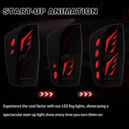 LED Tail Lights for Toyota Tacoma 2016 2017 2018 2019 2020 2021 2022 2023 Startup Animation Taillight Dynamic Turn Signal Lights Brake Reverse Light Smoked Sequential Full LED Rear Lamp Assembly