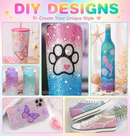 40 Colors Resin Rhinestone Bedazzling Kit 3mm Small, Jelly Rhinestone Kit for Bedazzling Flatback Gems, for Clothes Nail Book Di