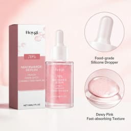 70% Niacinamide Facial Serum Hyaluronic Acid Peach Extract Hydrates Skin Minimizes Pores Refines Texture Balances Oil Restorative Face Care Serum