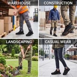 Men Steel Toe Work Shoes Impact Resistant Steel Toe Cap Lightweight Comfortable Industrial Safety Sneakers Wear Resistant Durable Construction Footwear Full Sizes Available for Women Men Ideal for Labor Day Father’s Day Gifting