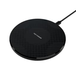 Round Fast‑Charging Wireless Charger, Compatible with iPhone 17, 16, 15, 14, 13, 12, Pro, Plus, Pro Max, Samsung Series, and Suitable for Various Charging Scenarios, Mobile Phone Accessory