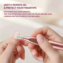 USB Electric Nail Drill and Portable Nail Tool Set, Including Nail Drill and Polishing Tools, Electric Nail File, Nail and Pedicure Tools, Suitable for Home Use, and an Excellent Gift for Friends and Family