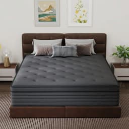 10 12 14 Inch Gel Memory Foam Mattress Cooling Comfort, Motion Isolation Reinforced Edge Support With Breathable Cover Availabl