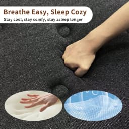 10 12 14 Inch Gel Memory Foam Mattress Cooling Comfort, Motion Isolation Reinforced Edge Support With Breathable Cover Availabl