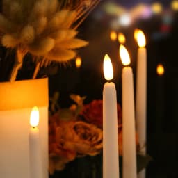 6/12Pack LED Flameless Ivory Taper Candles Flickering with Remote 3D Wick Battery Operated Christmas Window Candle Wedding Decor