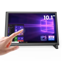 Eyoyo 10.1-inch Capacitive Touchscreen for Raspberry Pi LCD Display 1280x800 HD IPS Screen Driver-free Portable HDMI Touch Monitor Supports Banana Pi&Gaming Consoles