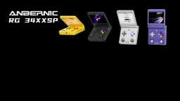 Anbernic RG34XXSP / RG35XXSP Flip Retro Handheld Game Console Retro IPS Screen Linux 64bit 3300mAh Portable Clamshell Games Player Supports 5G WiFi Bluetooth HDMI TV Out 30+ Simulators