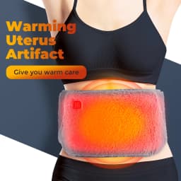 Electric Heating Waist Belt Hand Warmer 3 Levels Hot Compress Abdominal Lumbar Uterus Warming Pad Washable Winter Warmer Heater