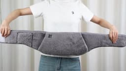 Electric Heating Waist Belt Hand Warmer 3 Levels Hot Compress Abdominal Lumbar Uterus Warming Pad Washable Winter Warmer Heater