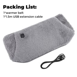 Electric Heating Waist Belt Hand Warmer 3 Levels Hot Compress Abdominal Lumbar Uterus Warming Pad Washable Winter Warmer Heater