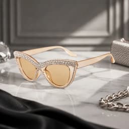 New Arrival Vintage Cat Eye Sunglasses For Women Men Round Sun Glasses Female Oval Eyewear Sunglasses Male Female Eyeglasses