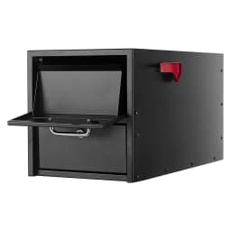 SucceBuy Post Mount Mailbox Anti-Pry & Anti-Theft Mailboxes for Outside with Magnetic Door Weather-Resistant for House Outside