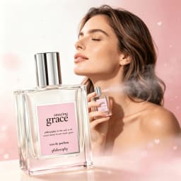 Philosophy Amazing Grace Eau De Toilette - Clean & Floral Women's Perfume - With Notes Of Bergamot, Muguet & Musk - Long Lasting Fragrance Soft And Smooth Skin White Musk, Elegant And Long-Lasting Fragrance, Perfect For Dates, Valentine's Day