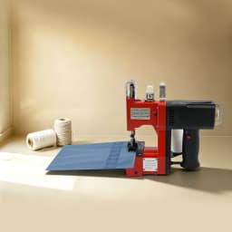110V Handheld Portable Electric Sewing Machine 2600 Stitches/Min Cast Aluminum Bag Stitching Machine for Woven Sack Leather