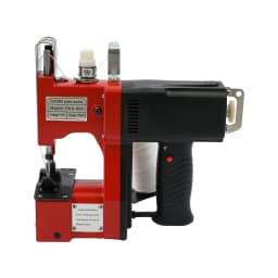 110V Handheld Portable Electric Sewing Machine 2600 Stitches/Min Cast Aluminum Bag Stitching Machine for Woven Sack Leather