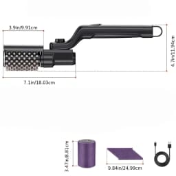 Electric BBQ Brush, Heavy-duty High-torque Electric Grill Cleaning Brush, 3 Adjustable Speed Modes, 44.09LB Max Torque Reinforced Steel Bristle BBQ Brush