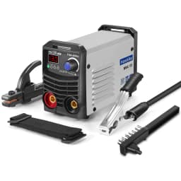 Harukiku 130A 110V Mini Portable MMA‑130 Stick Welder, Light‑Weight Household Easy‑Use Welding Machine, IGBT Inverter, Adjustable Arc‑Force Current, Anti‑Stick Function, Beginner‑Friendly Electrode Welding Machine