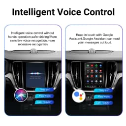 Wireless CarPlay & Android Auto Decoder Retrofit Kit for Volvo V60 V90 S60 XC40 XC60 XC90 S90 2018-2025 9inch Screen Upgrade