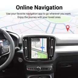 Wireless CarPlay & Android Auto Decoder Retrofit Kit for Volvo V60 V90 S60 XC40 XC60 XC90 S90 2018-2025 9inch Screen Upgrade