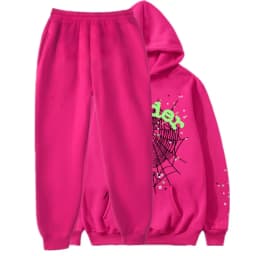 Men's And Women's Street Punk Oversized Hooded Sweatshirt Sets, Spider Web Rhinelstone Hooded Sweatshirts, Hip‑Hop Fashion Letter Aesthetic Sweatshirts, Gender Neutral Sets, Couple Sets